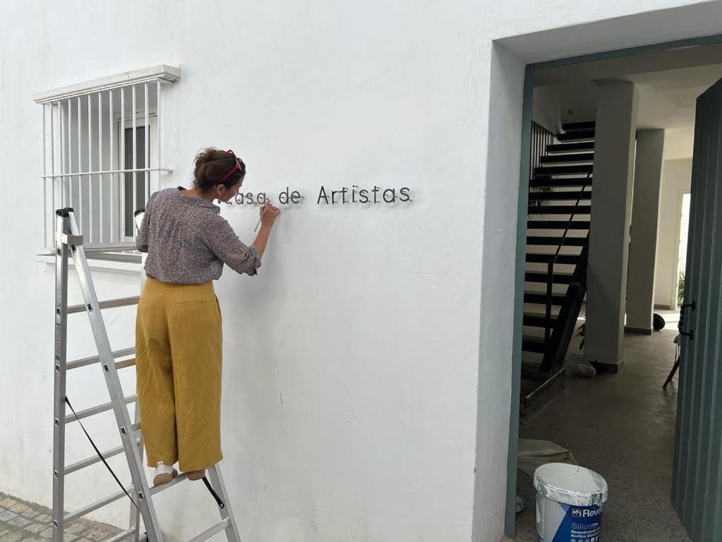 Villa La Casa Movil. Casa De Artistas Algodonales Exterior foto